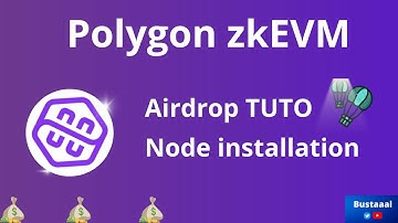 Polygon zkEVM: NODE installation + #airdrop