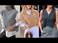 Knitting TRENDS | Stylish knit VESTS that every WOMAN OVER 60 NEEDS to try | Timeless fashion tips