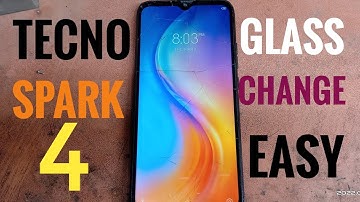 Tecno Spark 4 , Spark 4 lite Screen And Glass Replacement , Full Disassembly