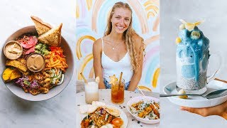 FULL DAY OF EATING OUT (the best vegan food in Bali)