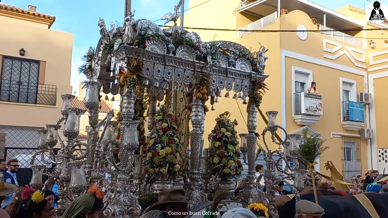 Llegada de la Hermandad del Rocio de Sanlucar de Barrameda | Romeria 2024 | Sanlucar de Barrameda