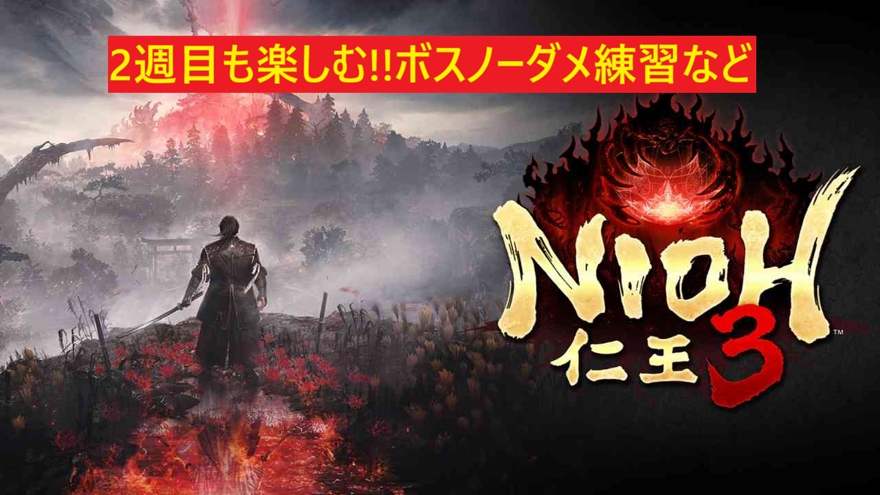 【仁王3 nioh3】#13 揃え効果など確認しつつ、2週目も楽しむで!!蛇骨あたりからスタート