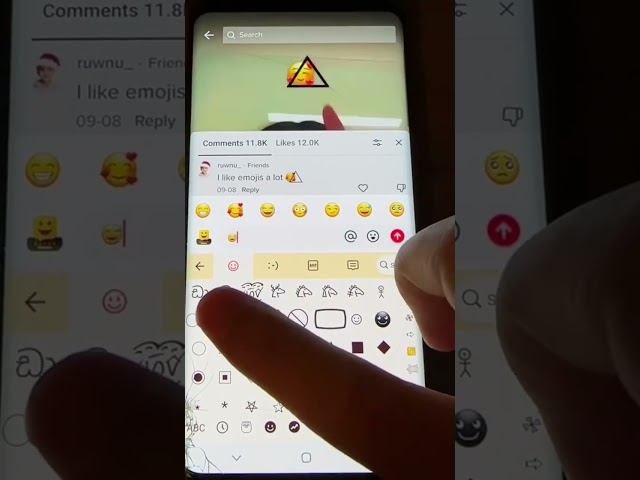 I bet you don’t have this emoji! #emoji #triangle #tricks #memes #keyboard #tutorial #howto #tiktok class=