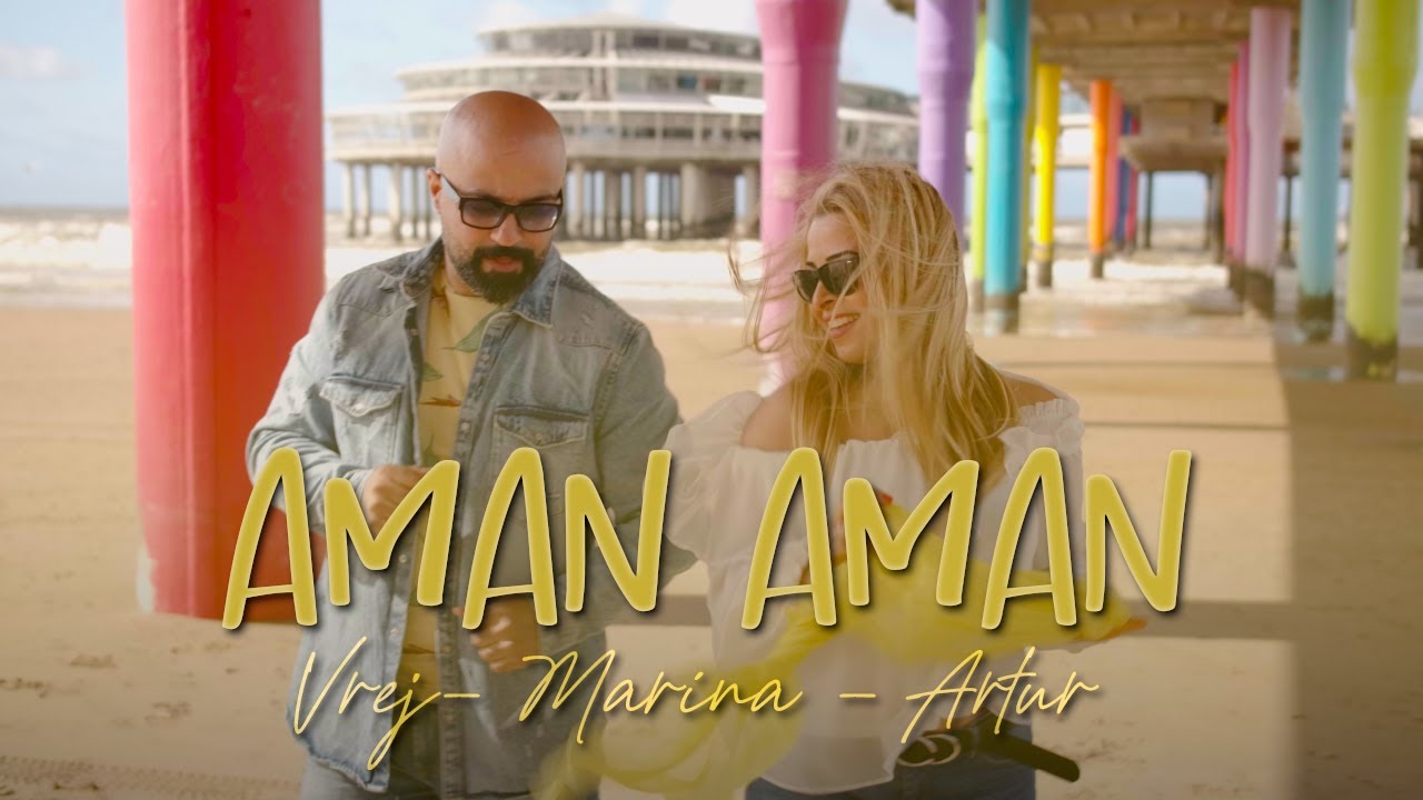 Vrej Sahagian  Marina Hakobyan ft Artur Petrosyan   Aman Aman   Official Music Video