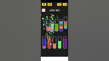 Watar sort 1872 #games #level #gaming #puzzle #gameplay #sorts #water #relaxing #colors #walkthrough