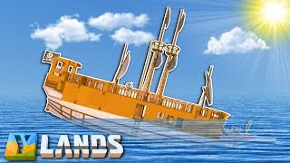 Ylands  OUR SHIP SANK!?  Ylands Multiplayer Gameplay & Ship Sailing!