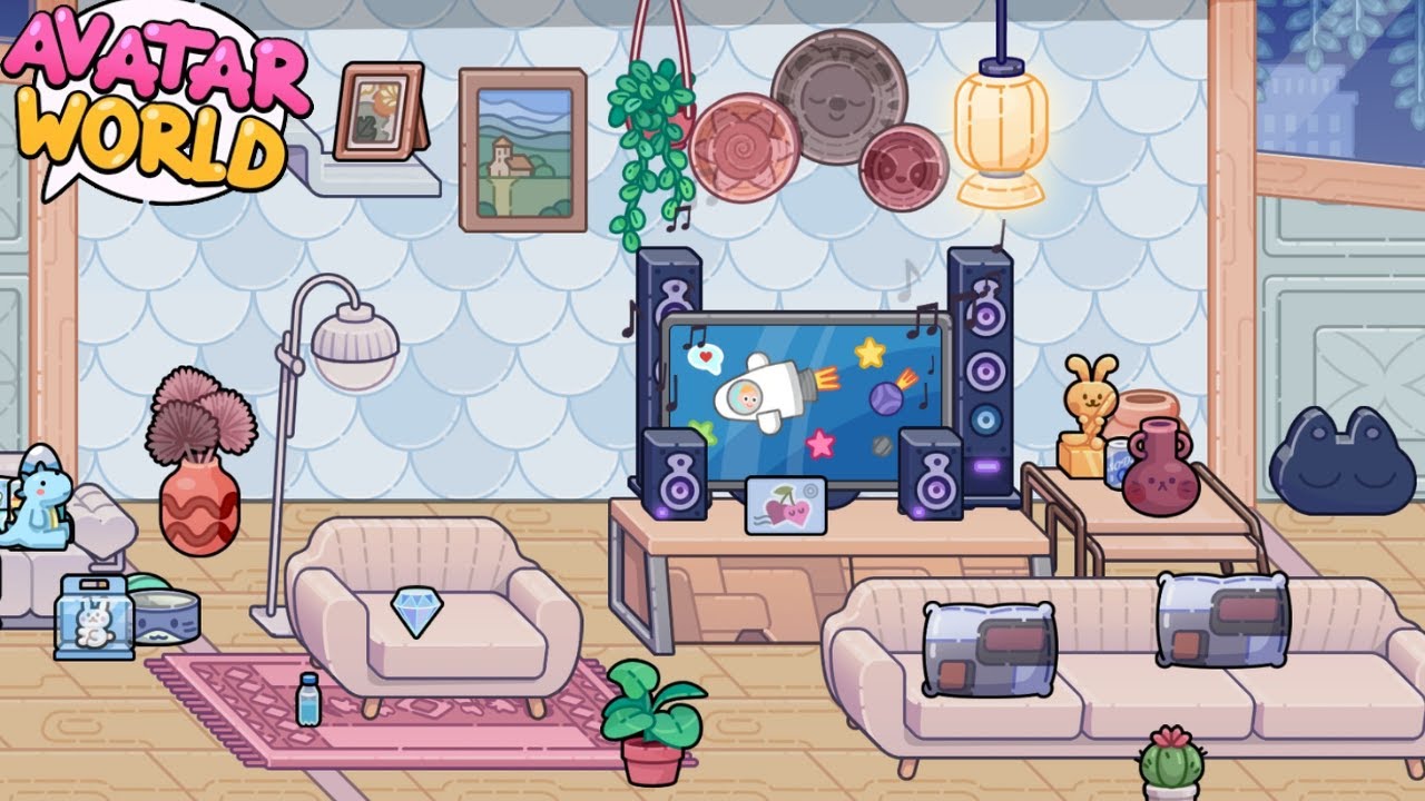 HOUSE MAKER Aesthetic 😍AVATAR WORLD House Ideas 🏡 YouTube