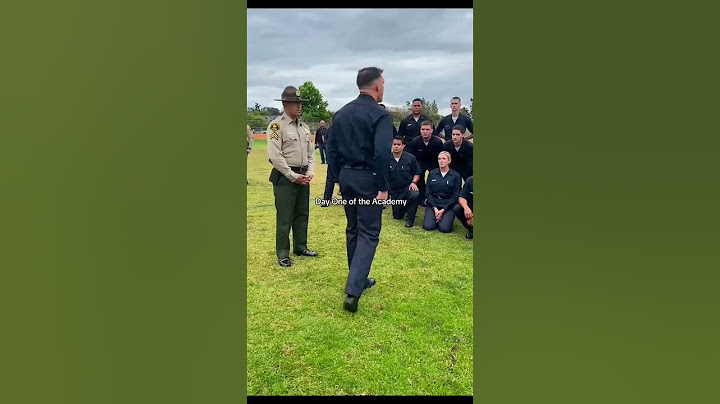 Az Amerikai Rendőrakadémia képzésének első napja | San Diego Regional Public Safeguard Training Institute
