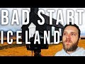 Not the best way to start an Icelandic adventure! (Iceland part 1)