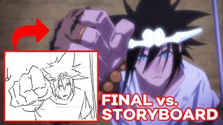 The God Of High School - Jin Mori Vs Jegal Taek Side-By-Side