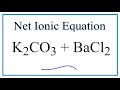 Net Ionic Equations and Spectator Ions