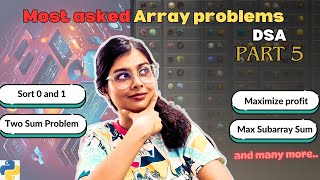 DSA Interview Intermediate Array problems | Python | Algorithm | Patterns