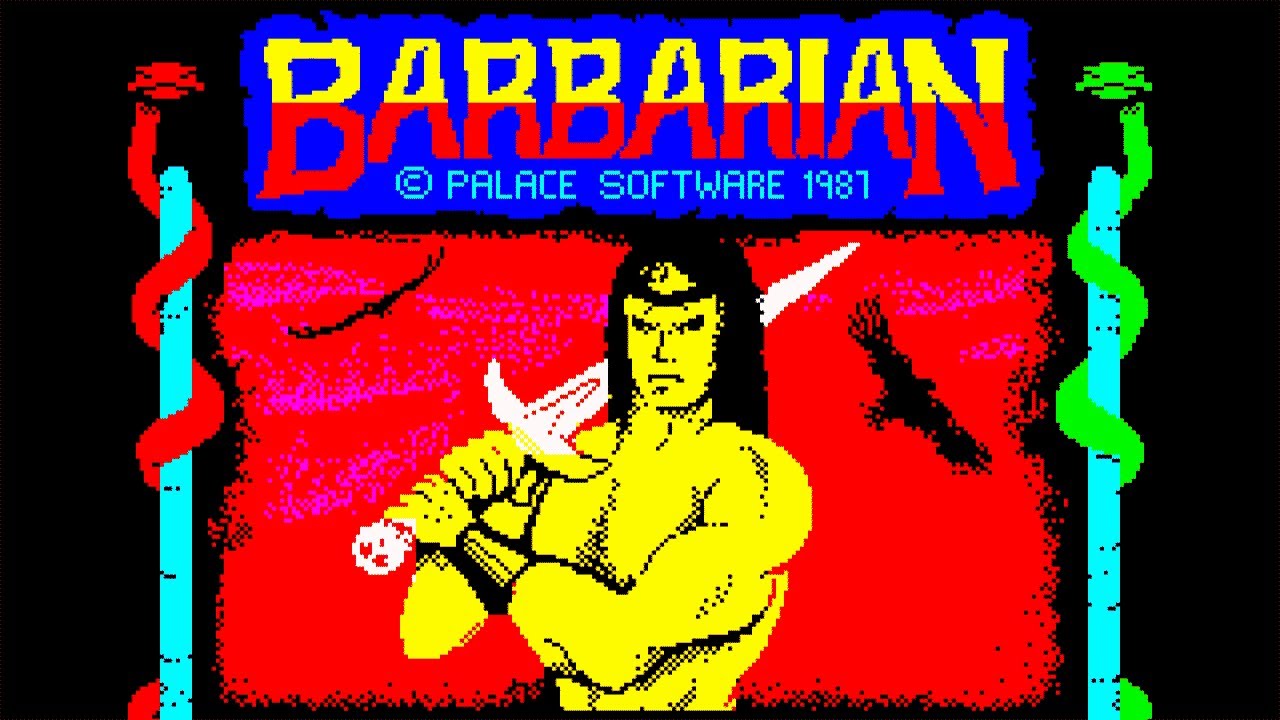 ハ*ビ様 First Episode 1981 No18 Captain Tsu Barbarian: The Ultimate Warrior. ZX Spectrum. Прохождение - YouTube