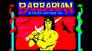 : Barbarian: The Ultimate Warrior. ZX Spectrum. 