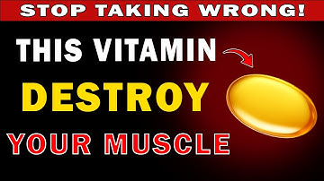 Over 60? STOP Taking THESE Vitamins WRONG! It’s Silently DESTROYING Your Muscles