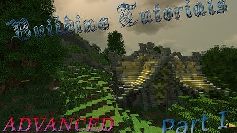 Minecraft Building Tutorial: Advanced Medieval / Fantasy Style House Part 1