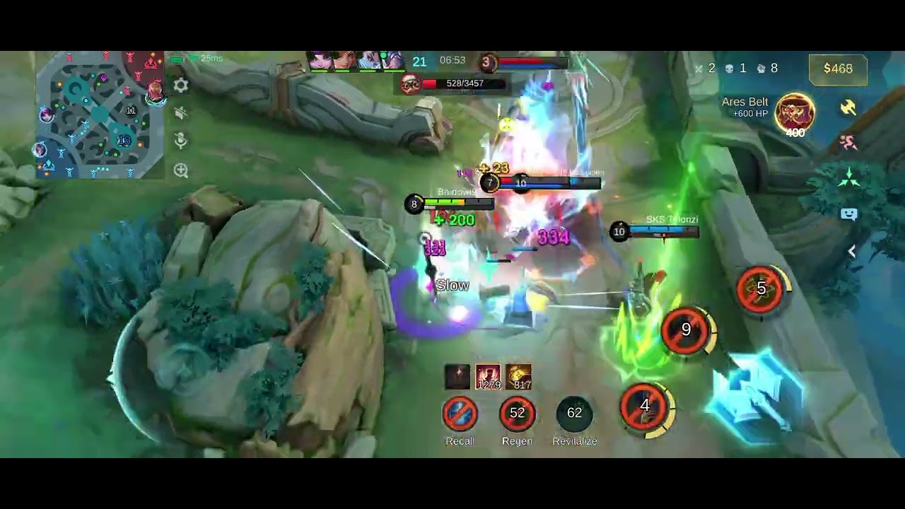 KING Gatotkaca game mobile legends skin tedserver hero Gatotkaca assist 26 kill 2