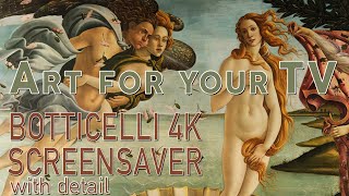 SANDRO BOTTICELLI | Vintage Art TV | Italian Renaissance Art Slideshow | Paintings Screensavers (4k) by Your Home Gallery 4,294 views 3 years ago 39 minutes