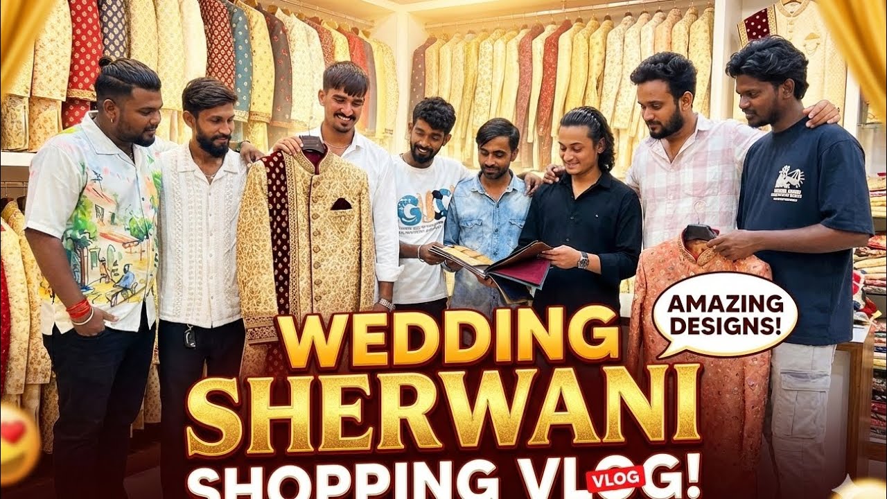 WEDDING SHOPING   VALSAD GJ 5 CALECTOIN !! KING 👑 BROTHER 