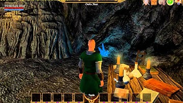 Shroud of the Avatar PRE-ALPHA R7 - Part 1: Lost in a cave (native on Fedora 20 Linux)