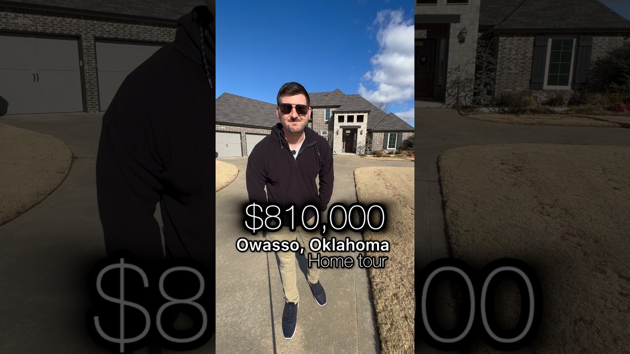 Дом находится в Овассо, штат Оклахома, и стоит 810 000 долларов 🤑🏡 