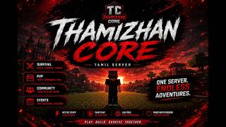 Building My Empire On Thamizhancore! (Tamil minecraft Server)