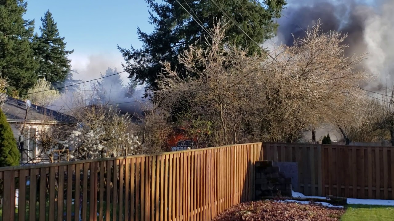 House fire Vancouver, WA YouTube