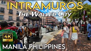 Walking Tour at INTRAMUROS MANILA PHILIPPINES (,THE WALLED CITY)#walkingtour