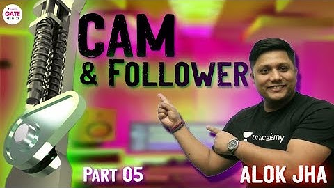 CAM & Follower -5 | THEORY OF MACHINE | By #Aloksir