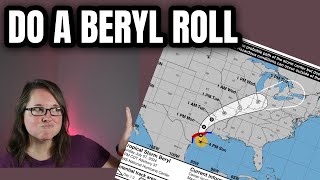 🌀 Hurricane Warning! Beryl Storm Tracker and Live Severe Weather / Tornado HQ - July 7th