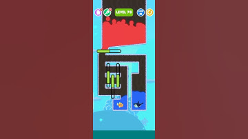 save the fish Level 78 - mobile game/fishdom #shorts