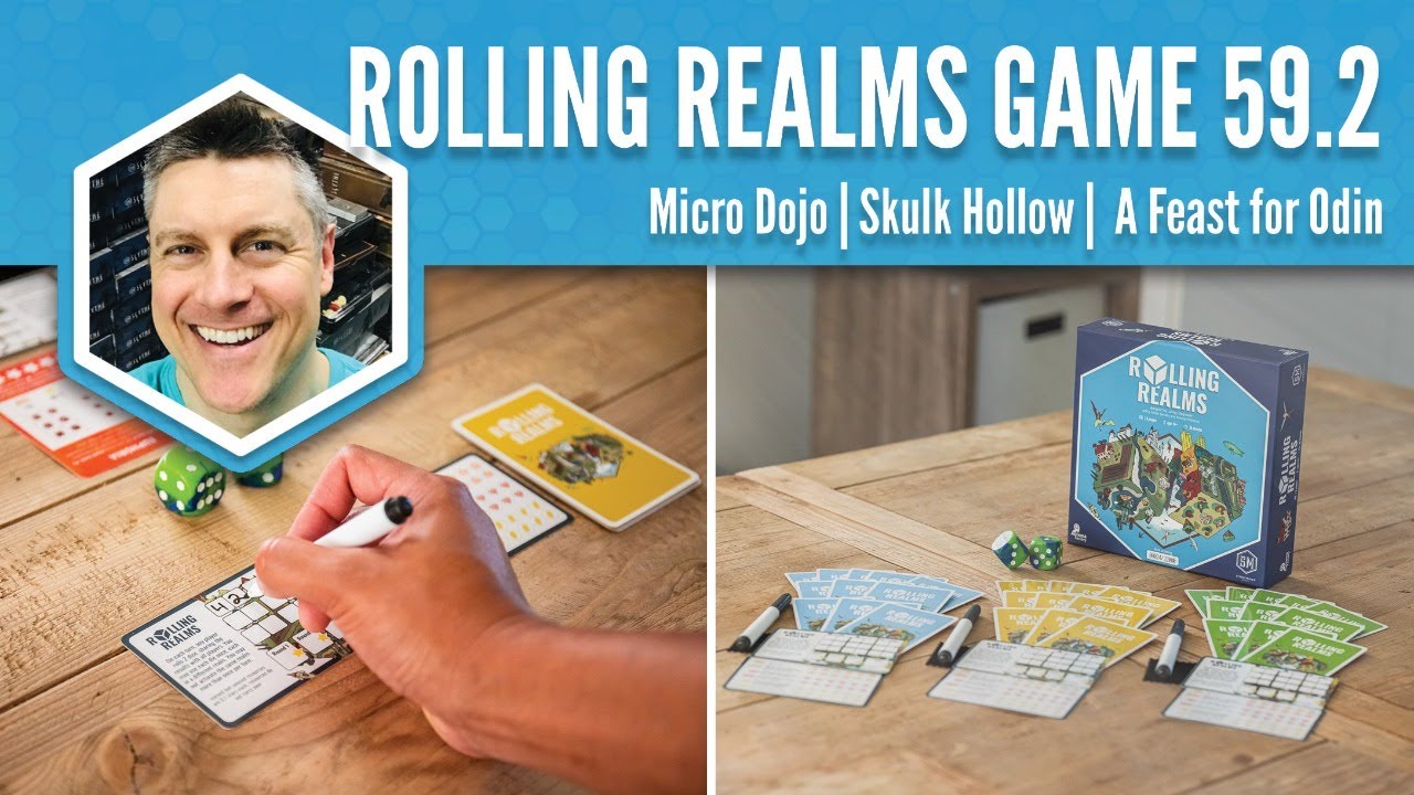 A Feast for Odin, Skulk Hollow, Micro Dojo (Rolling Realms Game 59 Round 2)