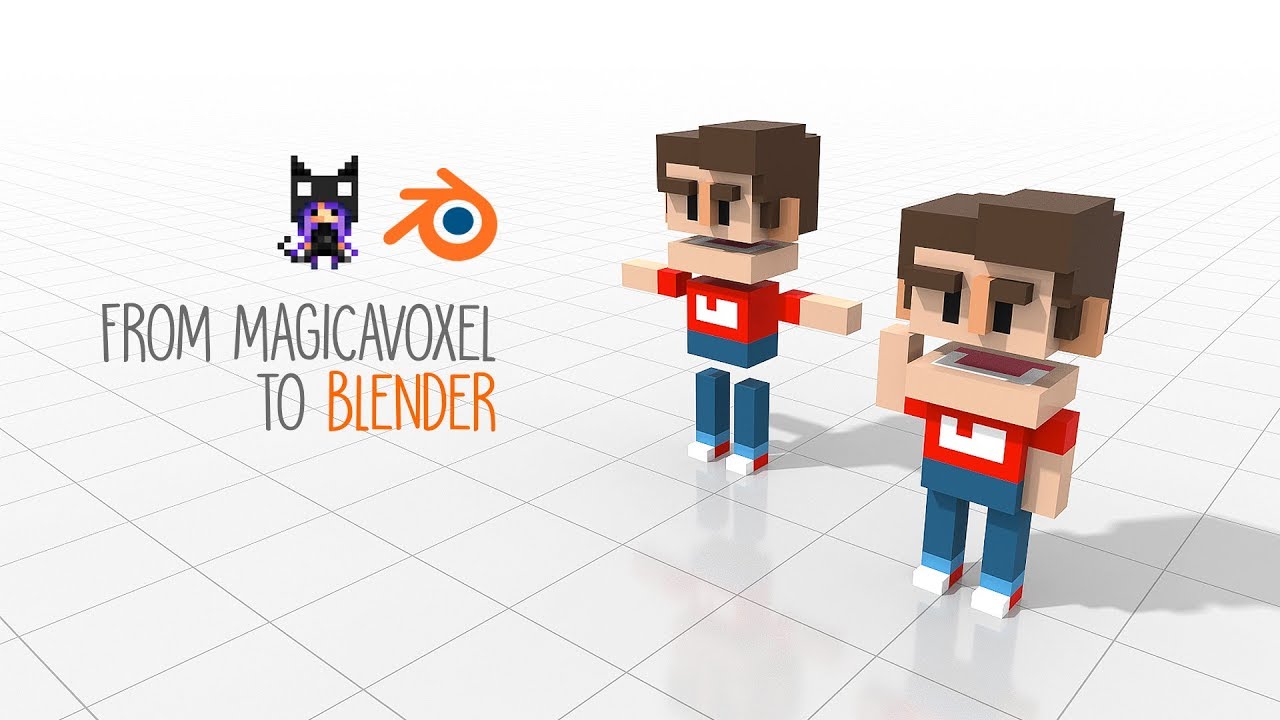 magicavoxel import blender magicavoxel import blender