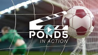 Pond5 in Action: Soccer Goals