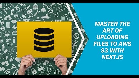 How to upload image/file to AWS S3 using NEXT.JS
