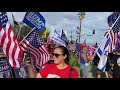 Massive Trump Rally in Beverly Hills 10/31/20 Biggest In History. Part  3