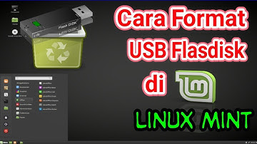 Cara Format USB Flashdisk di Linuxmint #BS
