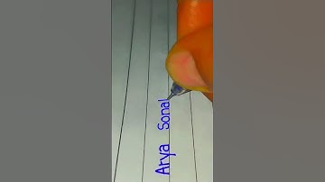 Comment your name||Sonal Name Art | Unique Handwritten Signature Style