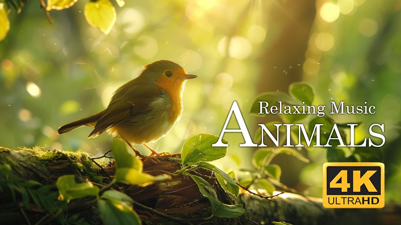 Magnificent world of wild animals 4K 🐾Thrilling stories about animals | Relaxing Piano music
