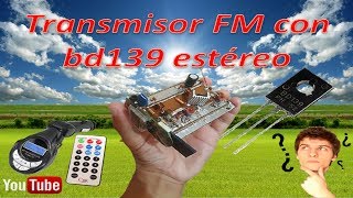 ✅#Bd139 #transmisor #fm-Bd139 fm transmitter