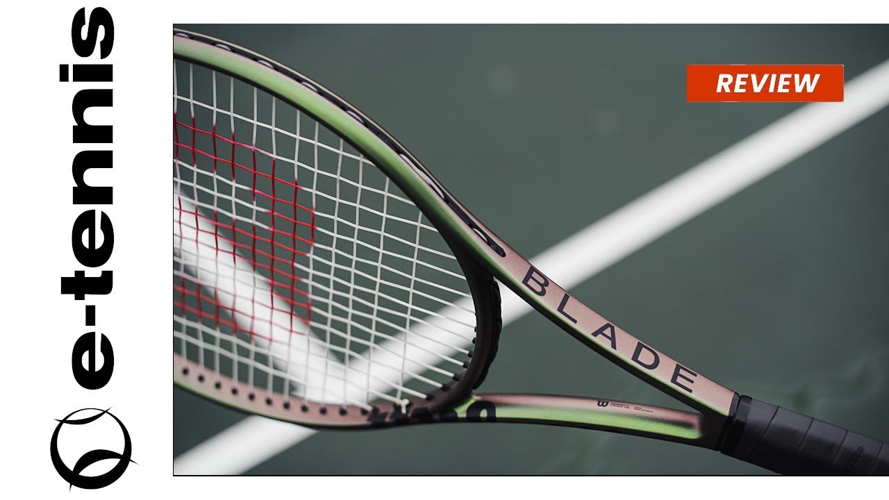 Wilson Blade 98 v8 tennis racket review (EN)
