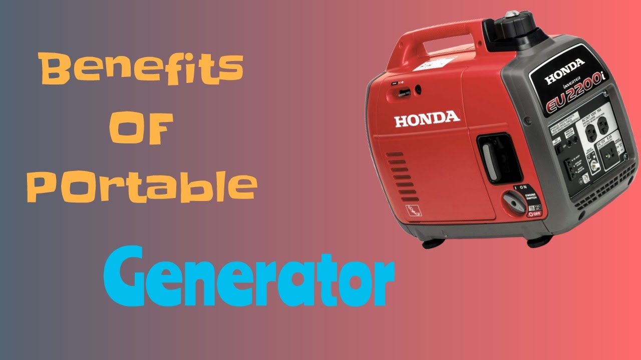 Benefits of portable generators in 2020 YouTube