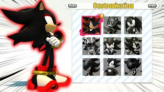 Customization In Sonic X Shadow Generations!