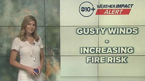 California Extended Weather | Gusty winds and fire danger