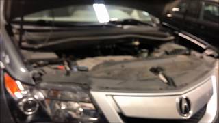 2nd Generation MDX hood support strut replacement