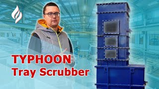 Overview | TYPHOON Tray Scrubber | The Most Efficient Scrubber