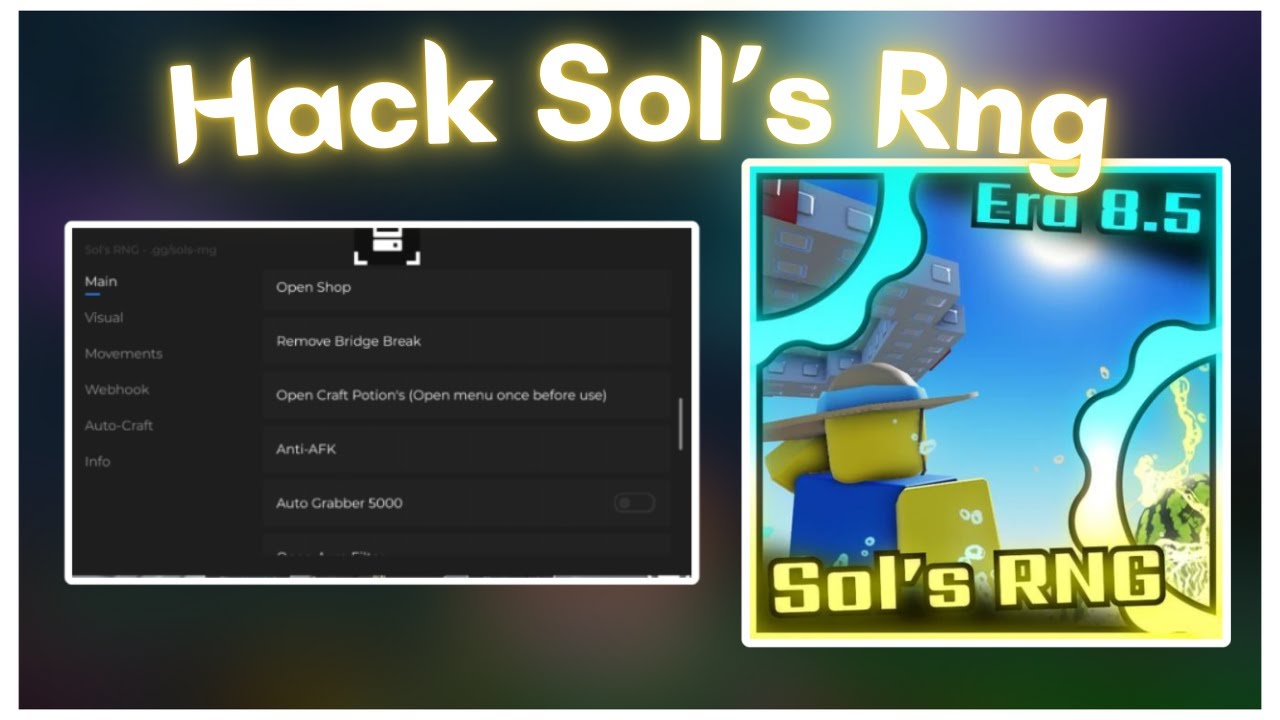 Lucky Load Pattern Hack Cách Hack Sol's Rng Trên Điện Thoại Auto Lucky Potions | Script Hack ...