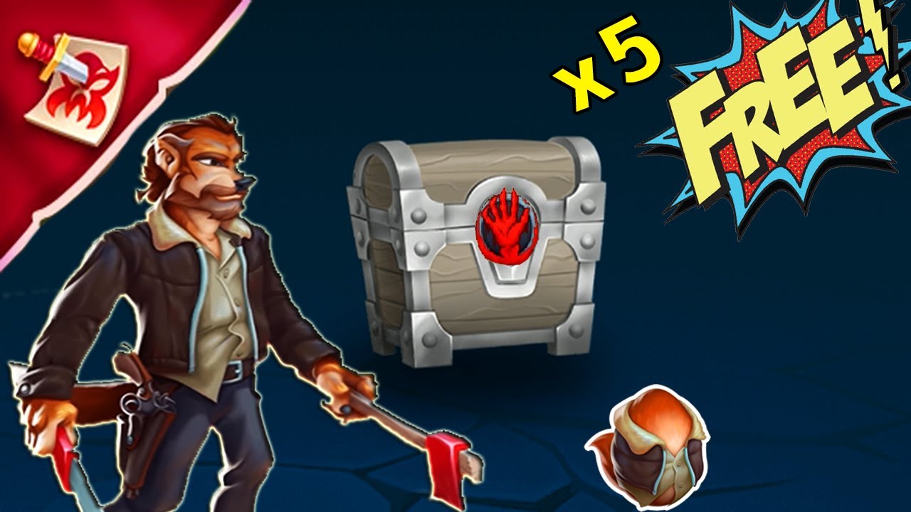 Monster Legends Open Monster Chest free x5 EraTwd Michonne Rick or