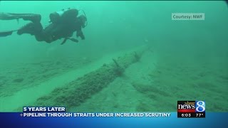 Study: Enbridge Line 5 ‘worst place’ for Great Lakes spill