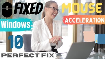 QUICK FIX : How to disable mouse acceleration windows 10 { Expert Says } | eTechniz.com 👍